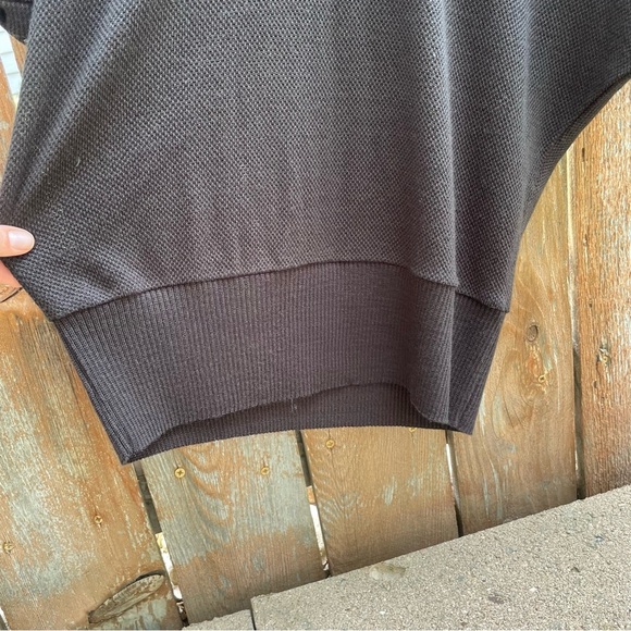 MAURICES Women’s Black Cold Open Shoulder 3/4 Sleeve Sweater Size Small - Picture 6 of 9